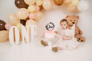Prvi rodjendan studijsko fotografisanje Bijeljina, cake smash